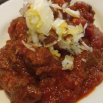 麺哲支店 麺野郎 - おまかせおつまみ-牛ハツチリソース