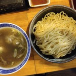 麺哲支店 麺野郎 - 根室産鱈頬肉と白子の塩つけ麺