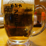 や台ずし - 生ビール二杯目