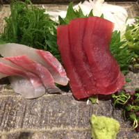 花見鮨 - お造り。白身魚…失念。