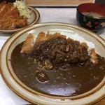 キッチン南海 - カツカレー、サーモンフライ