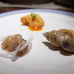 欧風バル・マザン - ランチの前菜3種