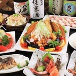 次郎 - 料理写真:2H飲み放題付3800円コース
