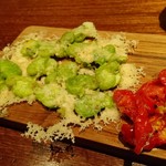 DiPUNTO - そら豆とペコリーノチーズのガレット
