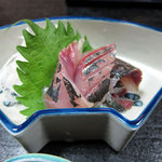 お食事割烹　築地　和 - あじの刺身