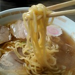 橋場食堂 - 麺リフト