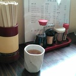 橋場食堂 - 卓上