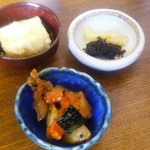 Mugiya - 定食の小鉢
