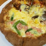 ガリバーピザ&コーヒーハウス - ハーフ＆ハーフ（The北海道,オールミート）