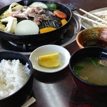 ホーライサン - ジンギスカン定食。