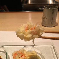 割烹 大田川 - 上品なポテサラでした〜