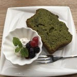 抹茶パウンドケーキ