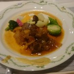 はとのす荘 レストラン - セコンド・ピアット。