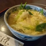 みなもと - 親子なんばそば（750円）