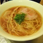 麺創研 かなで - 10年秋の澄んだ油のW醤油