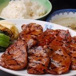 牛たん一福 - 料理写真:味噌漬け牛たん定食