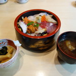h Hikohachi - 海鮮丼セット（1,500円）