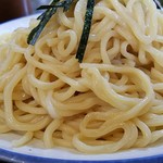 丸長中華そば店 - 太い麺