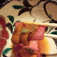 肉屋 雪月花 NAGOYA - 近江牛のハネシタのお作り