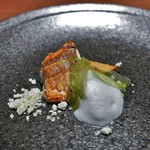 リストランテ ティー ブイ ビー - 魚料理：イトヨリダイと筍のソテー