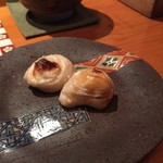 乙女寿司 - 河豚白子の焼物