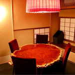 明道町中国菜 一星 - 入口近くにある個室