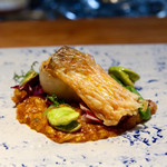 明道町中国菜 一星 - 山口県産甘鯛のうろこ揚げ、チリソース