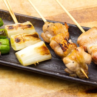 【一串から注文OK】備長炭で焼き上げる手打ち”串焼き”を堪能