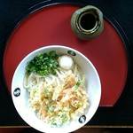 桜海老かき揚げぶっかけ