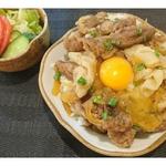 焼肉・鉄板焼き 芳蘭亭 - 黒毛和牛を贅沢に使用した牛丼！隠し味に黒和豚のスライスが・・・甘みが出ます。