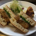 gite - 白金豚の煮豚カツサンド