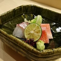 寿司処 しん - 鯛と金目鯛！