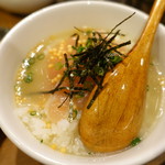 炭火焼鳥 いこか - 鶏タタキ茶漬け