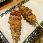 炭火焼鳥 いこか - せせり＆皮
