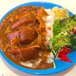 大西楼 - カツカレー 上から