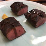 スタミナ苑 - ハツたたき