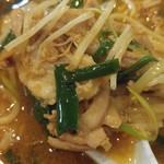 麺哲支店 麺野郎 - 鶏ハラミもやしそば