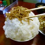 レストラン喫茶 タクト - ハンバーグ焼きそば定食（大盛）1,080円