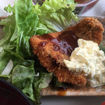 海さくら - アジフライ