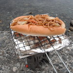 Furusato Koryu Salon Meccha - バーナーで炙って温め