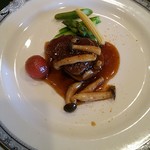 中国レストラン 雪園 - 鮑の旬野菜炒め