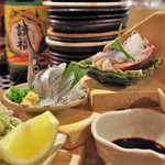 福岡 炉端もん - 刺身盛り合わせ