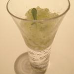 ロドラント ミノルナキジン - オゼイユと青リンゴのグラニテ