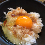 らぁ麺 すぎ本 - 名古屋コーチンの卵かけご飯