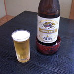 つる幸 - 何はなくとも先ずはビール(笑)