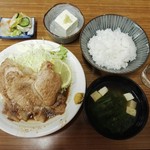 お食事処 好間家 - やき肉定食900円