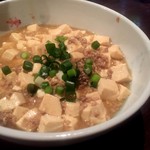 かはほり - 豆腐の挽肉煮込み／肉末豆腐（ロウモウドウフ）