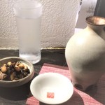 播州地酒 ひの - 付き出し:ひじきの五目煮