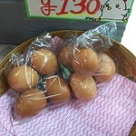 たまご屋 - たまご屋さんのゆで卵（4個130円）購入。