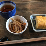 そば舎 あお - 本日のお通しは金平牛蒡